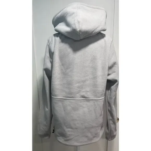 Champion Chicago Blackhawks Hockey 1/2 Zip Fleece Hooded Pullover Size S - Picture 2 of 4